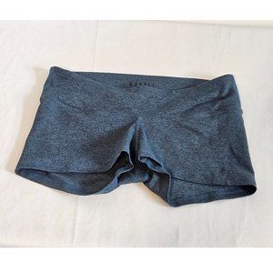 NOBULL Low-Rise Plush Heather Short 2" - Teal Heather - Size S